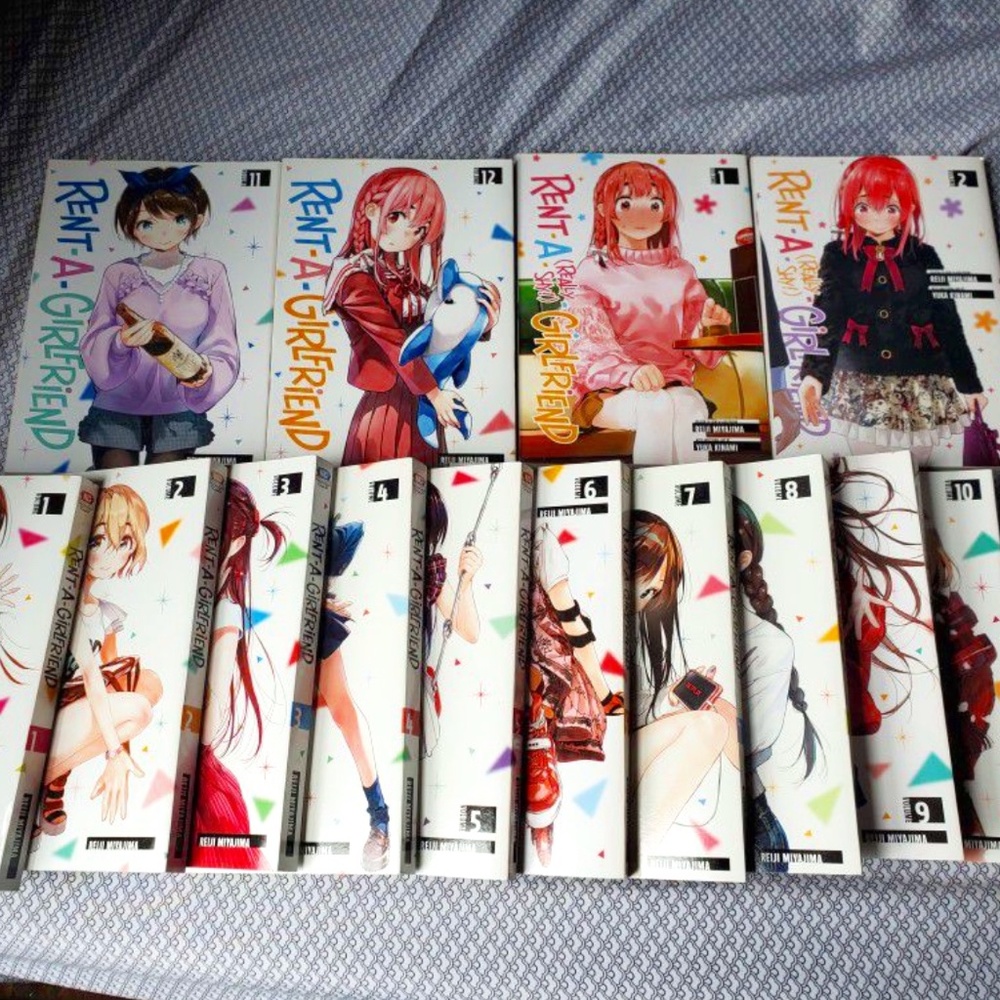 Rent-A-Girlfriend Eng Manga 1-12 [Paperback] Miyajima, Reiji